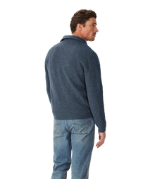 Linton Lambswool 1/4 Zip Knit