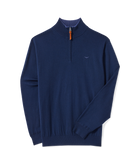 Ernest 1/4 Zip Merino Knit - Navy