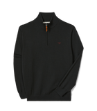 Ernest Merino 1/4 Zip Knit - Forest Green