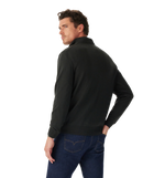Ernest Merino 1/4 Zip Knit - Forest Green