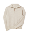 Linton 1/4 Zip Lambswool Knit