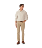 Linton 1/4 Zip Lambswool Knit
