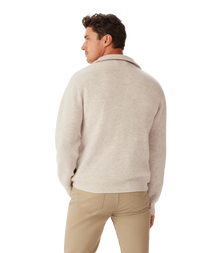 Linton 1/4 Zip Lambswool Knit