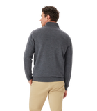 Ernest 1/4 Zip Merino Knit - Sea Mist