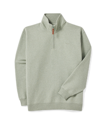Mulyungarie 1/4 Zip Sweatshirt - Green Marle