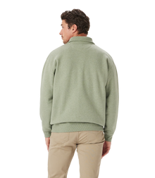 Mulyungarie 1/4 Zip Sweatshirt - Green Marle