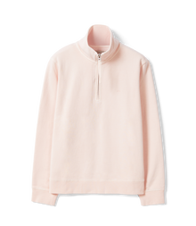 Trickett 1/4 Zip - Rose Smoke