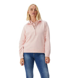 Trickett 1/4 Zip - Rose Smoke