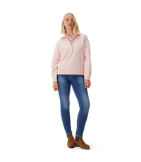 Trickett 1/4 zip - Rose Smoke