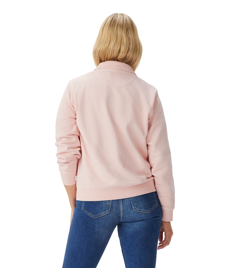 Trickett 1/4 zip - Rose Smoke