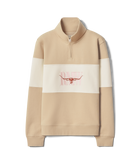 Trickett Panel Sweatshirt - Sand