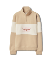 Trickett Panel Sweatshirt - Sand