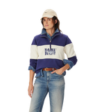 Trickett Panel Sweatshirt - French Navy