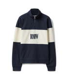 Trickett Panel Sweatshirt - Navy Ivory