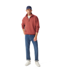 Mulyungarie 1/4 Zip Sweatshirt - Red