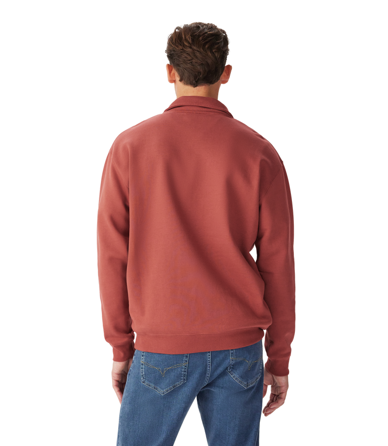 Mulyungarie 1/4 Zip Sweatshirt - Red