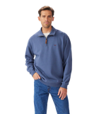 Mulyungarie 1/4 Zip Sweatshirt - Blue