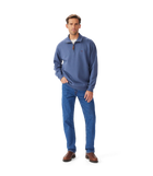 Mulyungarie 1/4 Zip Sweatshirt - Blue