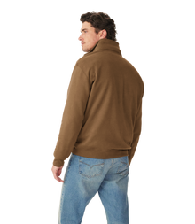 Mulyungarie 1/4 zip sweatshirt - Cigar