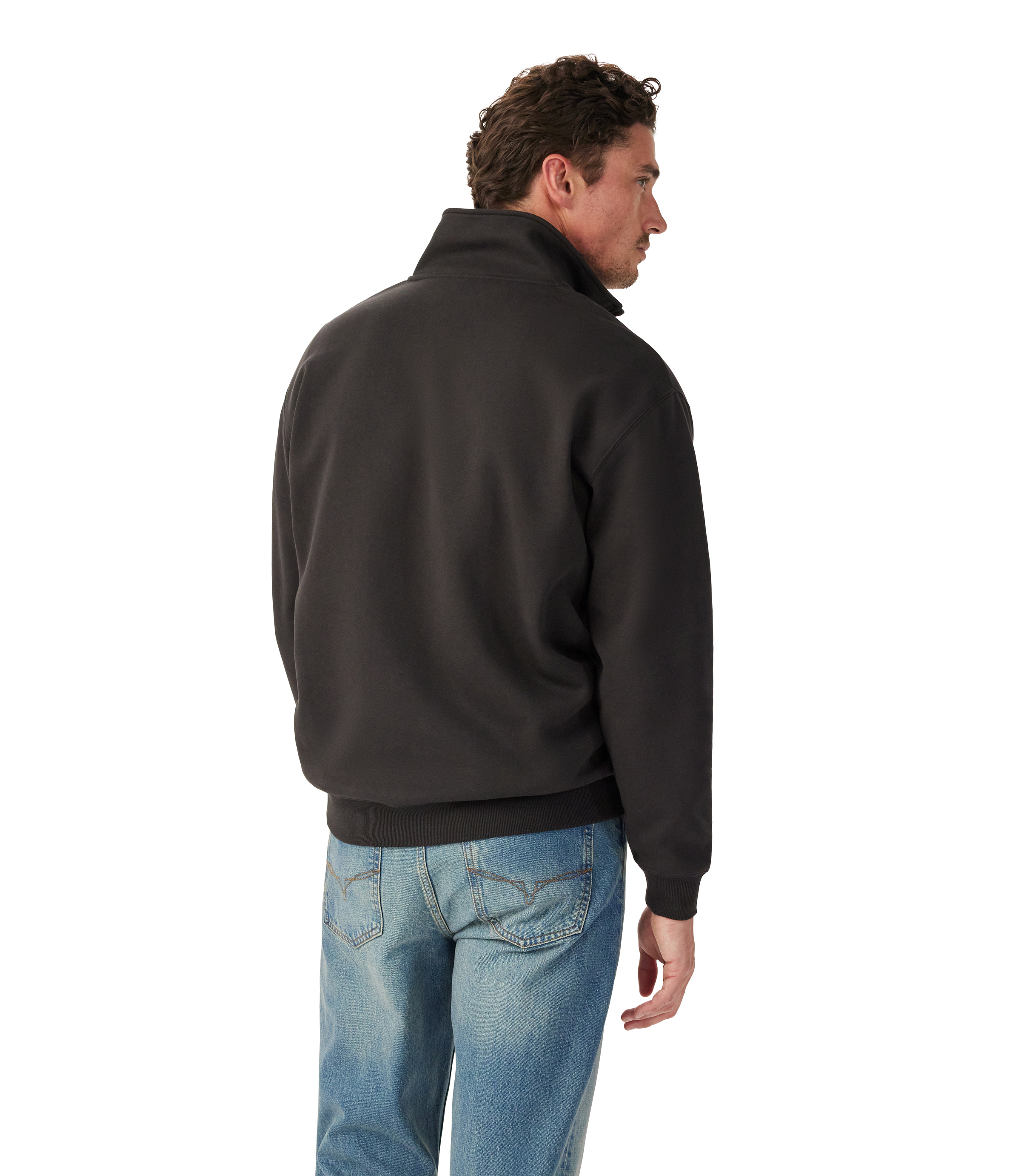 Mulyungarie 1/4 Zip Sweatshirt - Charcoal