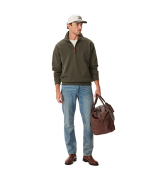 Mulyungarie 1/4 Zip Sweatshirt - Dark Olive
