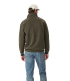 Mulyungarie 1/4 Zip Sweatshirt - Dark Olive