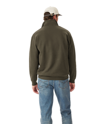 Mulyungarie 1/4 Zip Sweatshirt - Dark Olive