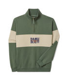 Heritage 1/4 Zip Sweatshirt - Spruce Green