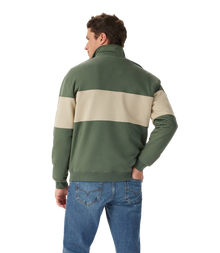 Heritage 1/4 Zip Sweatshirt - Spruce Green
