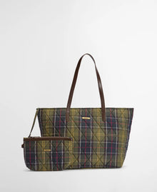 Barbour Wetherham Quilted Tartan Bag