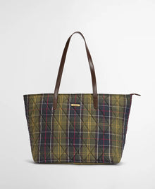 Barbour Wetherham Quilted Tartan Bag