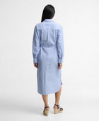 Avon Midi Dress - Chambray / White Stripe