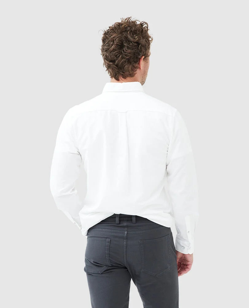 Rodd & Gunn Oxford Sports Fit Shirt - Snow