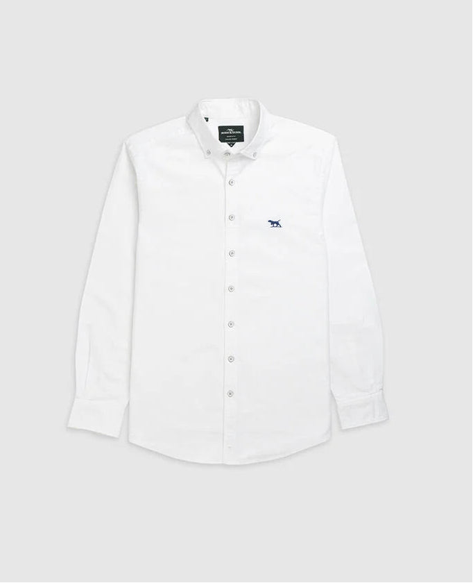 Rodd & Gunn Oxford Sports Fit Shirt - Snow