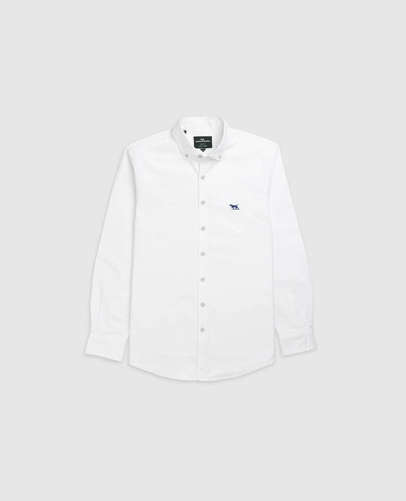 Rodd & Gunn Oxford Sports Fit Shirt - Snow
