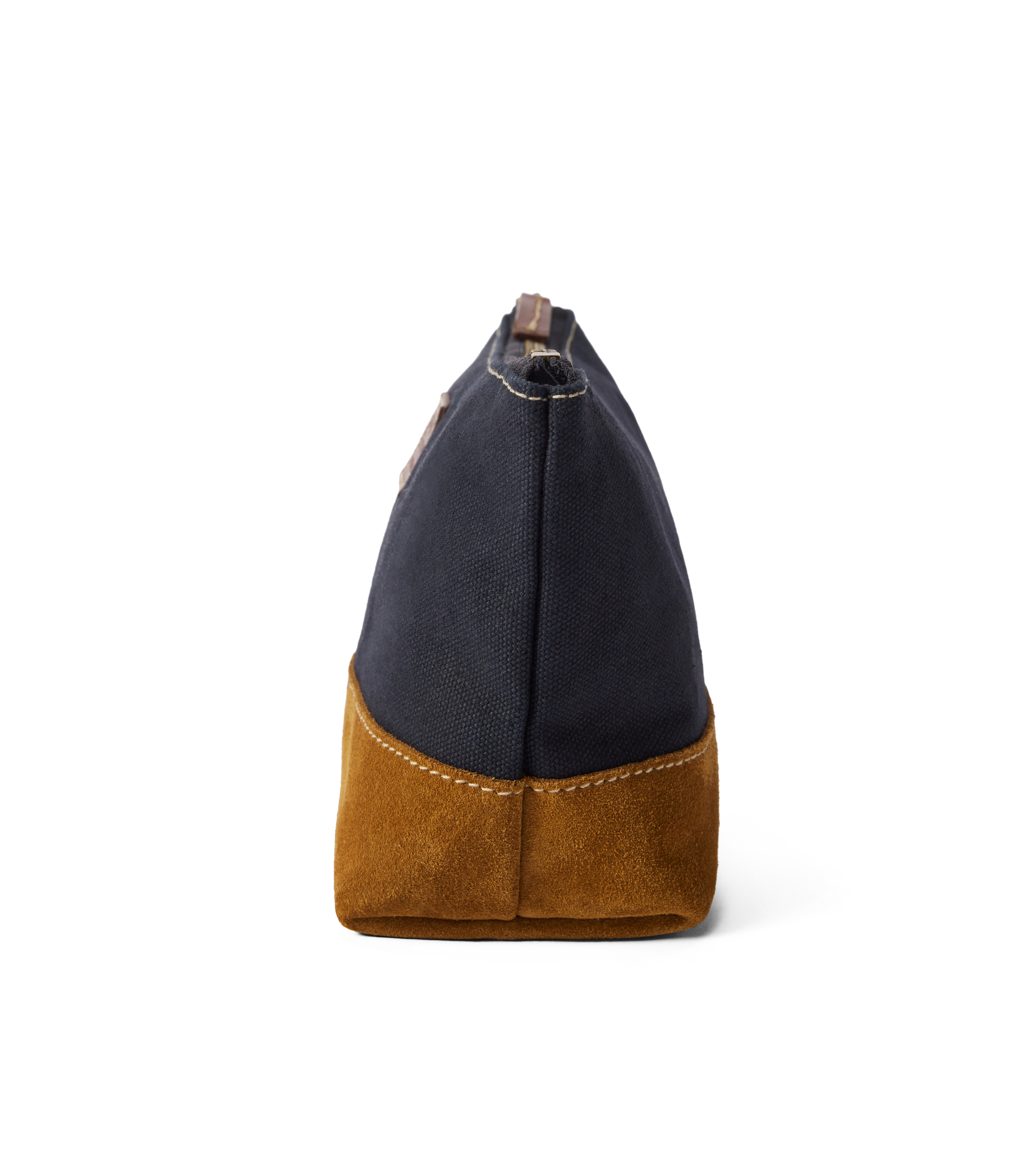 Tasman Zip Pouch - Navy/Tan