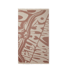 Longhorn Towel - Rustic Brown