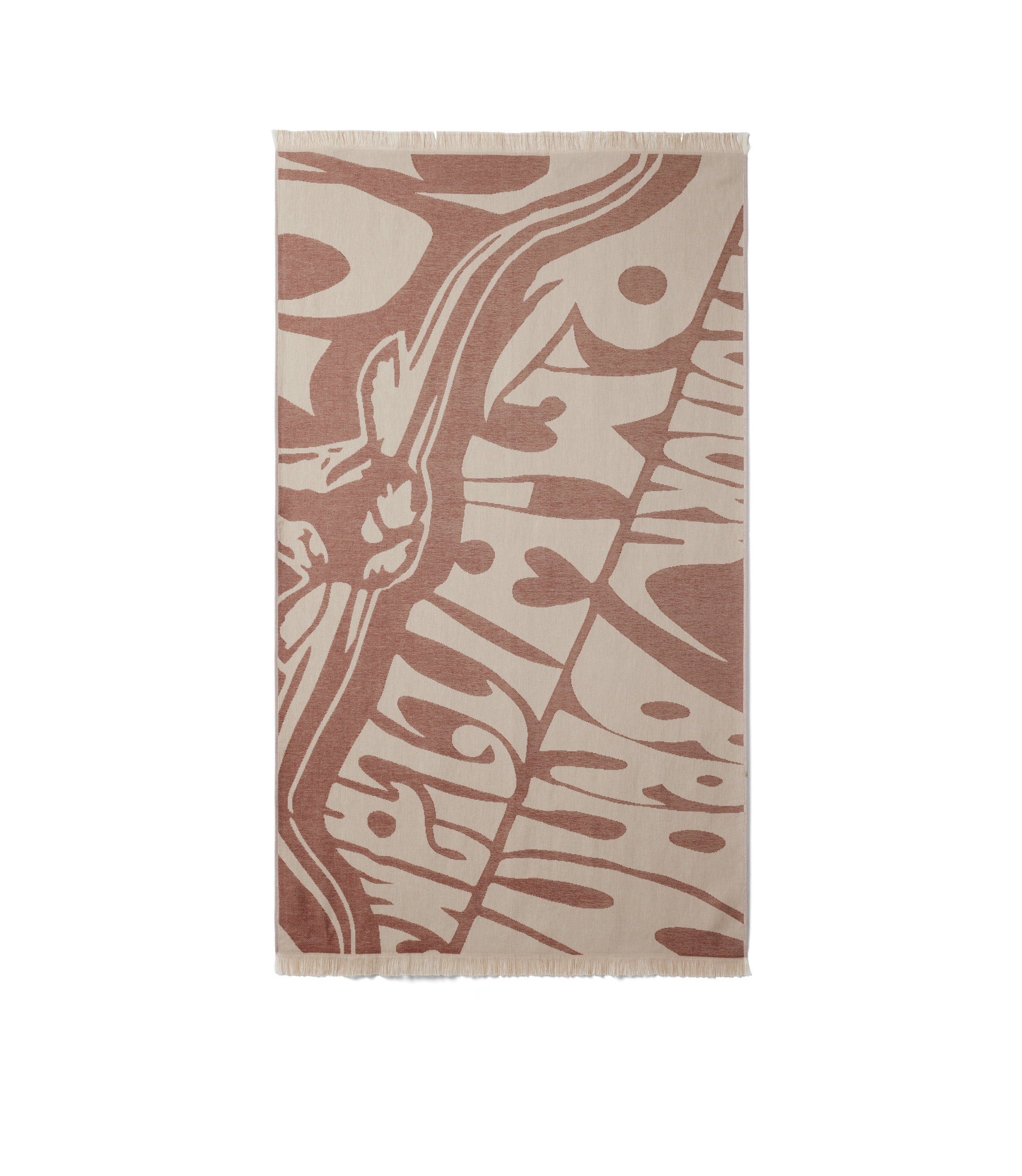 Longhorn Towel - Rustic Brown