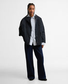 Kingswood Showerproof Jacket - Dark Navy / Gingham