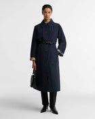 Antonella Showerproof Trench Coat - Navy