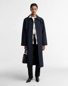 Antonella Showerproof Trench Coat - Navy