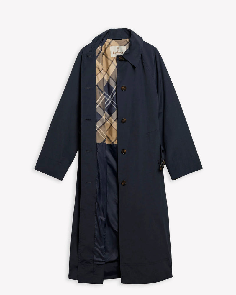 Antonella Showerproof Trench Coat - Navy