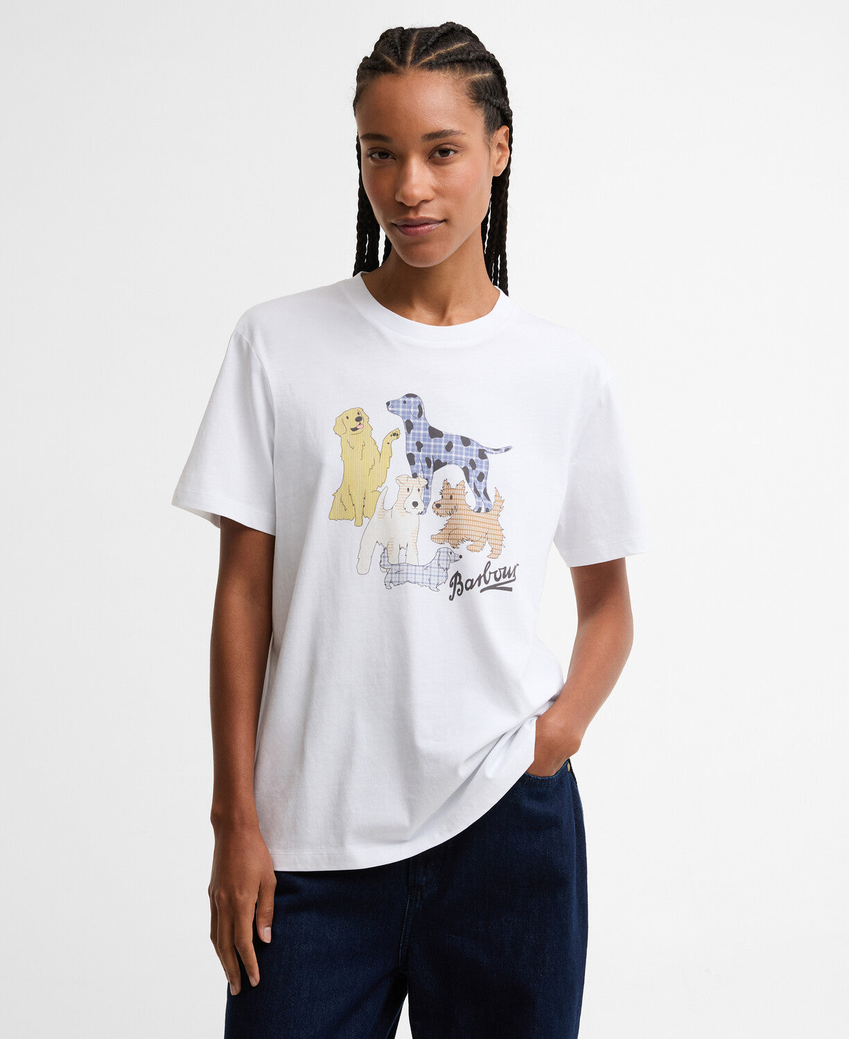 Barbour Fawley T Shirt - White