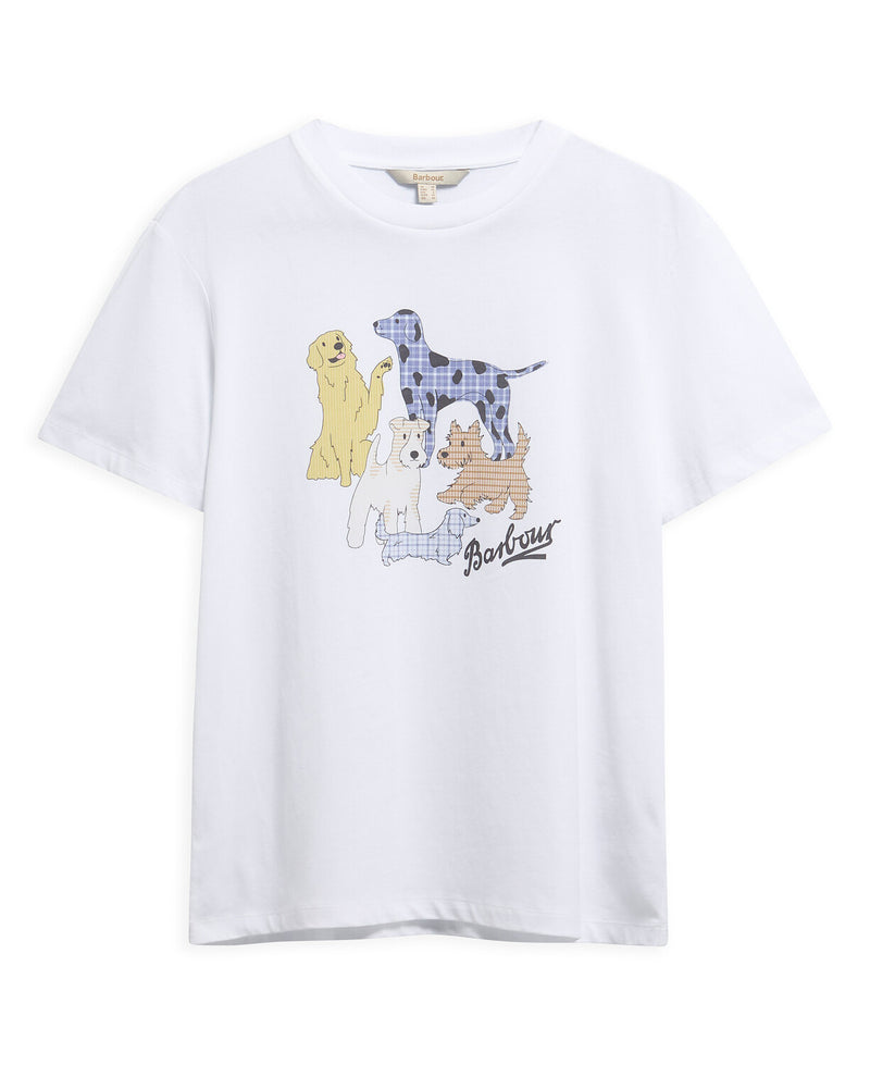 Barbour Fawley T Shirt - White