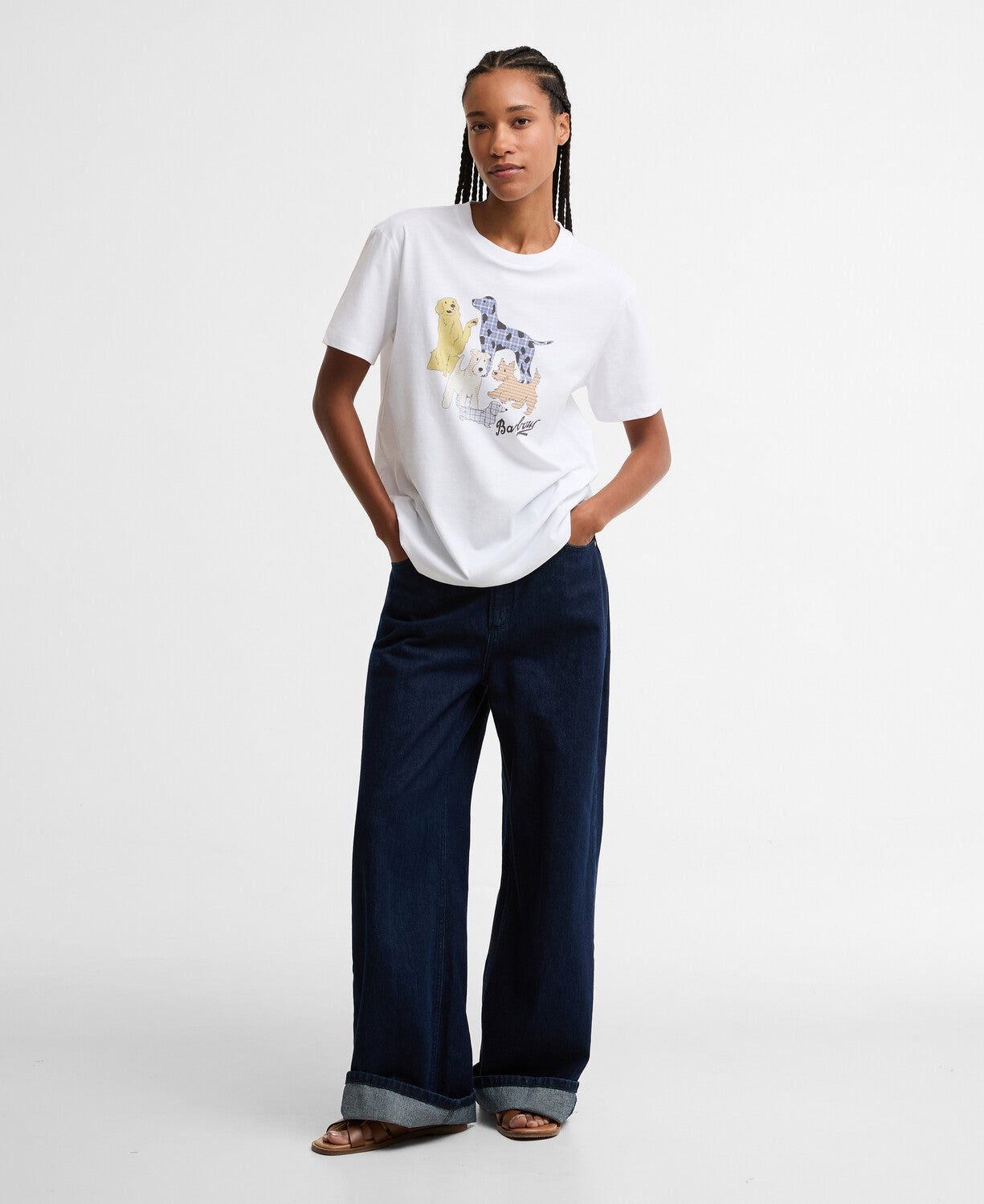 Barbour Fawley T Shirt - White
