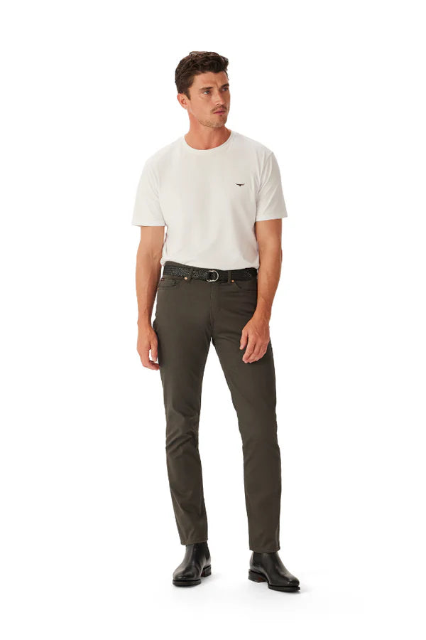 R.M.Williams Loxton 5 Pocket Jean - Millitary