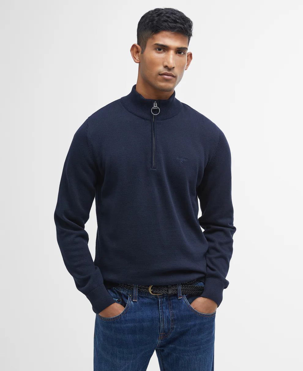 Barbour Cotton Half Zip Jumper