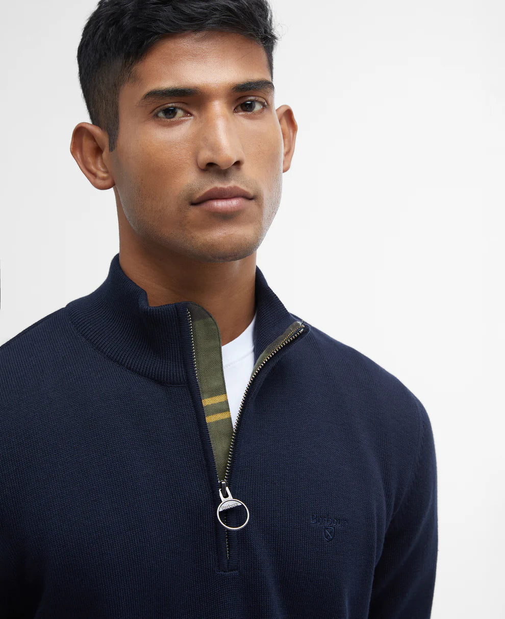 Barbour Cotton Half Zip Jumper