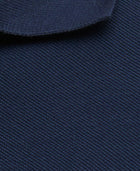 Tartan Pique Polo Shirt - Navy
