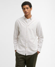Barbour Striped Oxtown Tailored Shirt - Stone